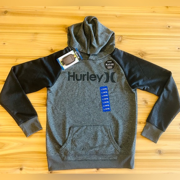 NWT HURLEY Boys Hoodie Size Large 14/16 - Picture 3 of 9
